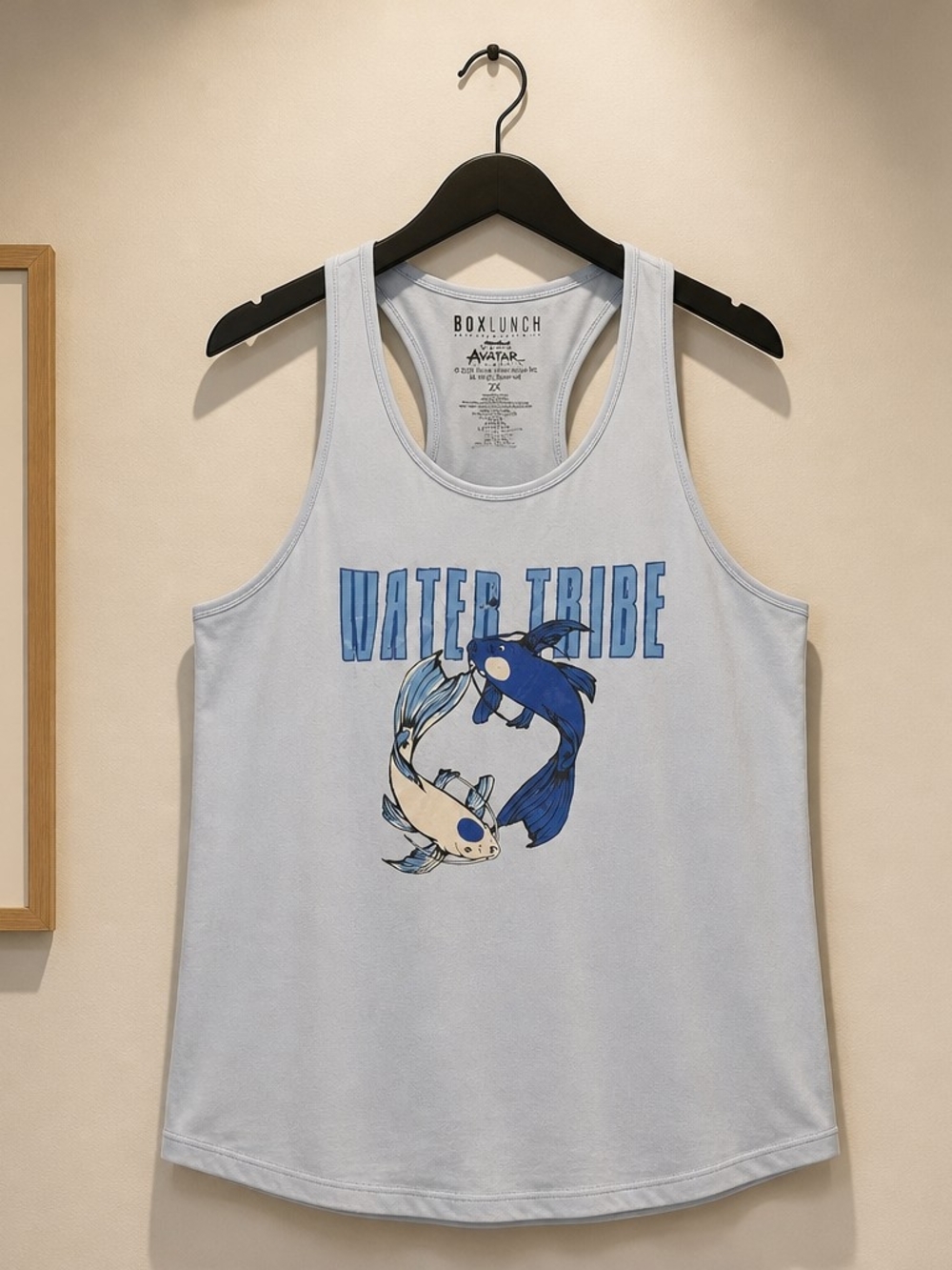 Men’s Light Blue 'Water Tribe' Swim Tank